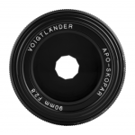 Obiektyw Voigtlander APO Skopar 90 mm f/2,8 do Leica M - czarny - widok od strony przedniej soczewki