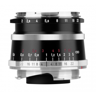 Obiektyw Voigtlander Ultron I Vintage Line 28 mm f/2,0 do Leica M - widok od boku