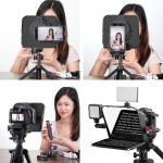 Mini prompter Ulanzi RT02 z mocowaniem do smartfona lub aparatu