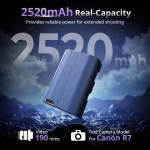 Akumulator Smallrig 5406 LP-E6P USB-C do Canon pojemność
