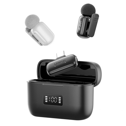 Ulanzi A200 USB-C Bezprzewodowy zestaw mikrofonowy [czarny/biały]
