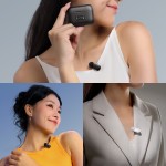 Ulanzi A200 USB-C Bezprzewodowy zestaw mikrofonowy [czarny/biały]