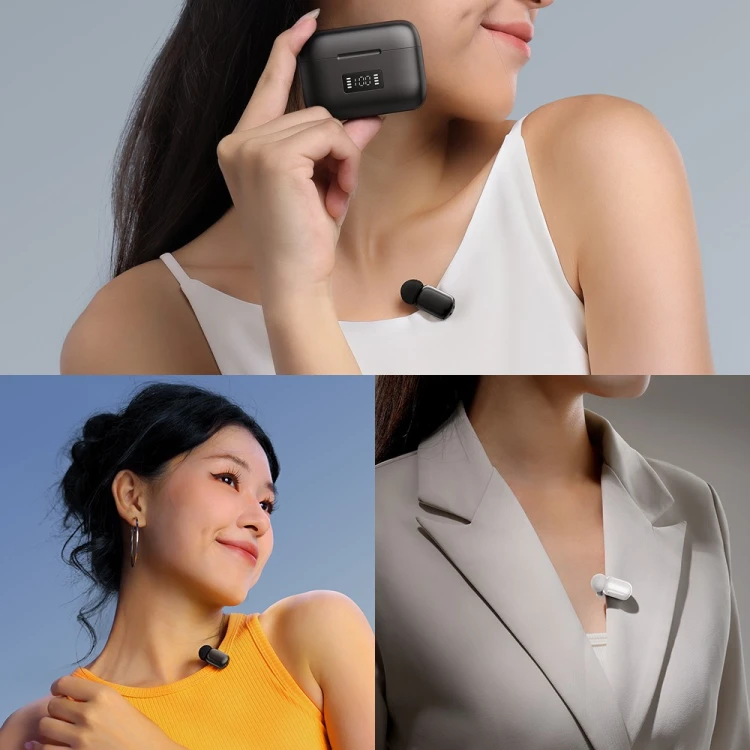 Ulanzi A200 USB-C Bezprzewodowy zestaw mikrofonowy [czarny/biały]