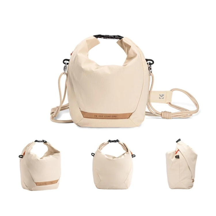 Torba fotograficzna K&F Concept KF13.168V1 - Urban Wander 5l - beżowa