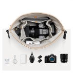 Torba fotograficzna K&F Concept KF13.168V1 - Urban Wander 5l - beżowa
