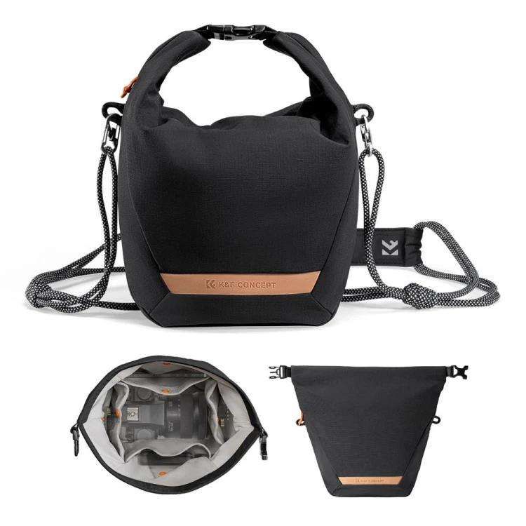 Torba fotograficzna K&F Concept KF13.168V2 - Urban Wander 5l - czarna