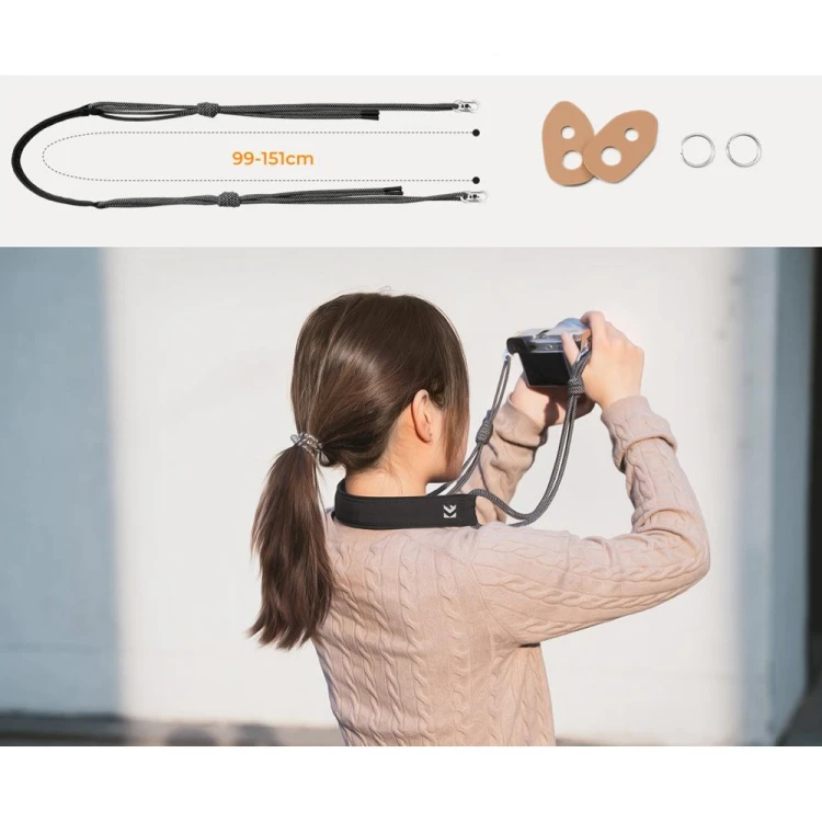 Torba fotograficzna K&F Concept KF13.168V2 - Urban Wander 5l - czarna