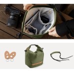 Torba fotograficzna K&F Concept KF13.168V3 - Urban Wander 5l - oliwkowa