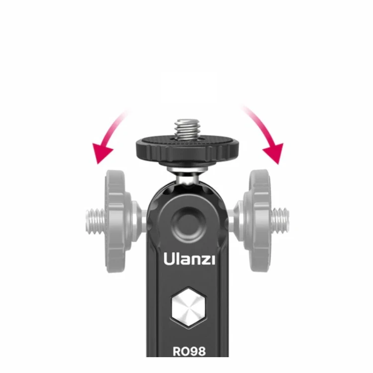 Uchwyt przegubowy Ulanzi R098 Magic Arm z gwintem 1/4' i zimną stopką