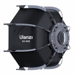 Softbox 30cm Ulanzi AS-D30 do lamp LT028 L023 L024 (Mini Bowens) widok z boku