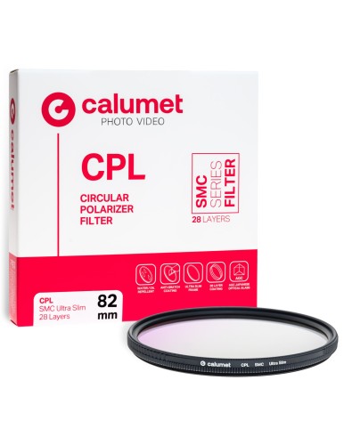 Filtr polaryzacyjny Calumet CPL SMC 82mm Ultra Slim 28 Powłok