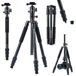 Statyw Fotopro X-go HR Chameleon E2 z łamaną kolumną - czarny