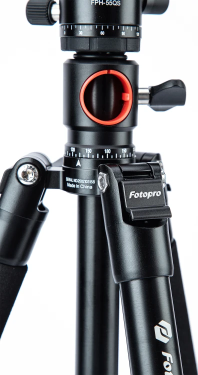 Statyw Fotopro X-go HR Chameleon E2 z łamaną kolumną - czarny