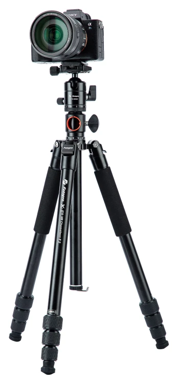 Statyw Fotopro X-go HR Chameleon E2 z łamaną kolumną - czarny
