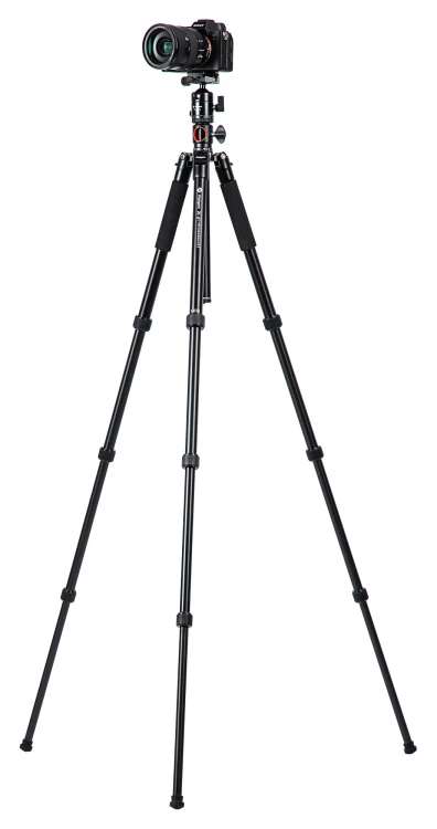 Statyw Fotopro X-go HR Chameleon E2 z łamaną kolumną - czarny