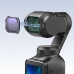 Zestaw czterech filtrów ND  Telesin S5-FLT-38 do DJI Osmo Pocket 3, 4