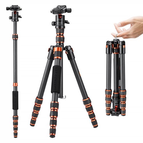 Karbonowy Statyw K&F Concept A225C0 KF09.077V3 155cm