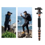 Karbonowy Statyw K&F Concept A225C0 KF09.077V3 155cm