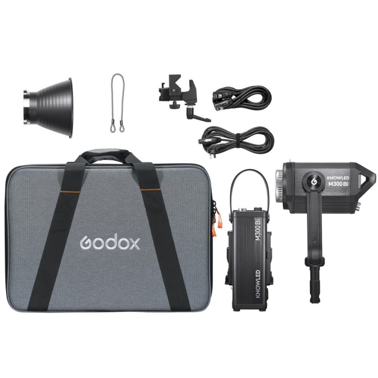 Lampa światła ciągłego LED Godox M300Bi Knowled - Bowens