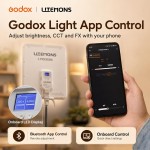 Lampa panel LED Godox Litemons LP800BI Bi-color ze statywem