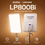 Lampa panel LED Godox Litemons LP800BI Bi-color ze statywem