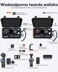 Walizka ochronna etui do DJI Osmo Pocket 4P Vlog Combo zestaw z akcesoriami
