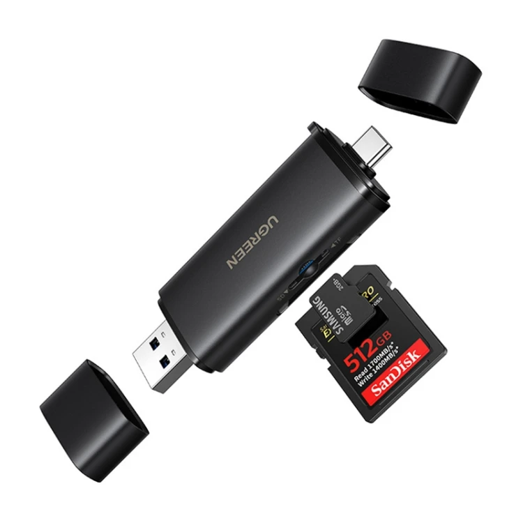 Czytnik kart UGREEN CM803 USB-C/USB-A SD+TF