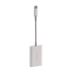 Czytnik kart UGREEN CM265 USB-C 2w1 (biały)