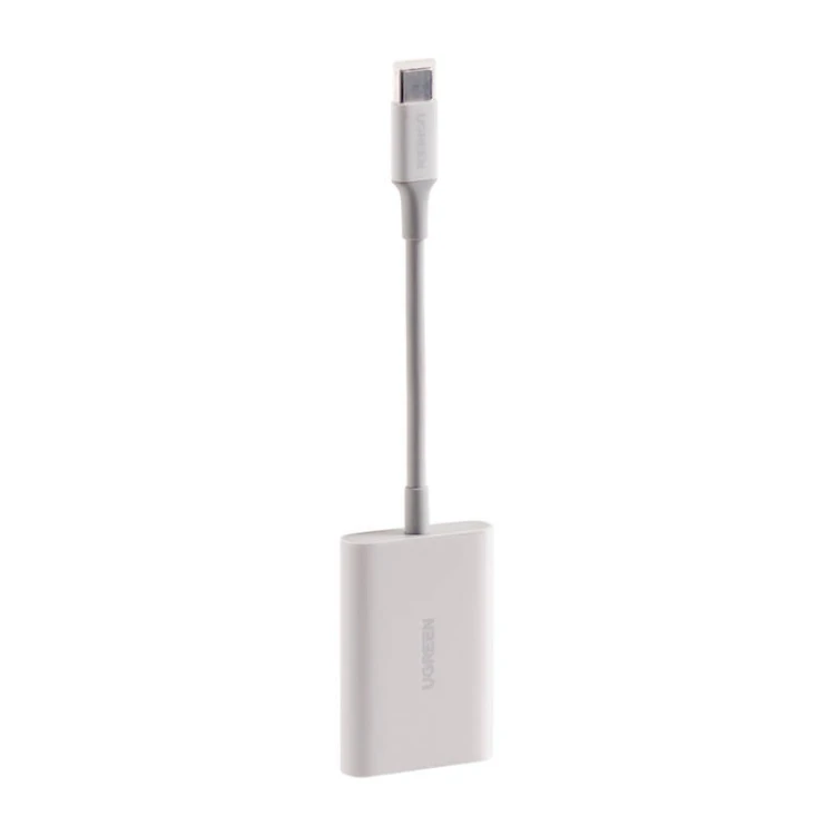 Czytnik kart UGREEN CM265 USB-C 2w1 (biały)