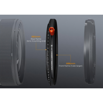 Filtr K&F Concept Nano-X MRC CPL & Fader ND2-32 & Black Mist 1/4 - 49 mm