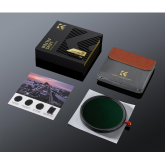 Filtr K&F Concept Nano-X MRC CPL & Fader ND2-32 & Black Mist 1/4 - 52 mm