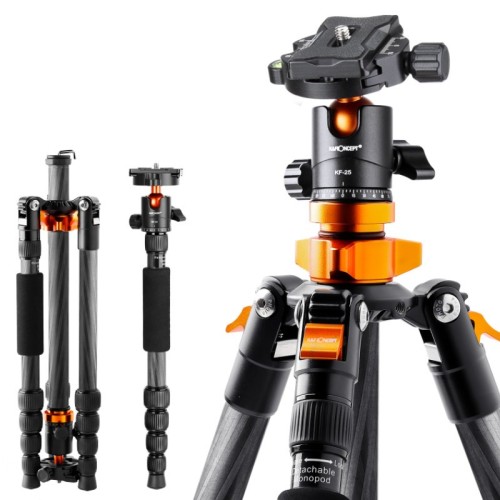 Statyw karbonowy K&F Concept SA225C1 KF09.094 - 140cm