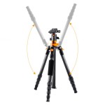 Statyw karbonowy K&F Concept SA225C1 KF09.094 - 140cm