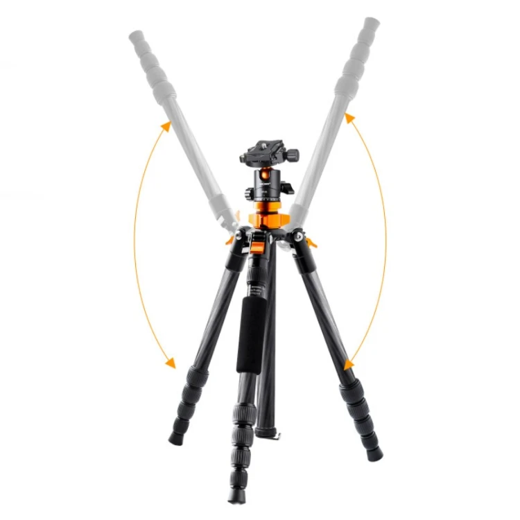 Statyw karbonowy K&F Concept SA225C1 KF09.094 - 140cm