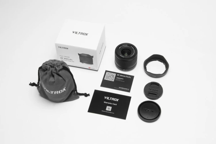 Obiektyw Viltrox AF 20mm F2.8 Air do  L Panasonic