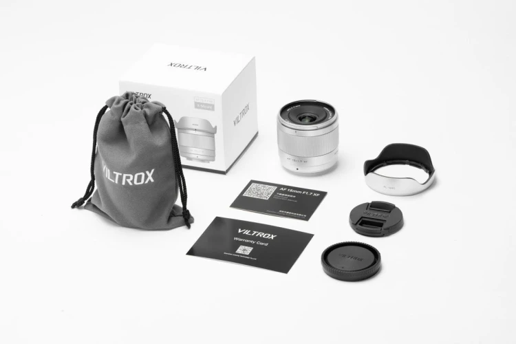 Obiektyw Viltrox AF 15mm F1.7 Air do Fuji XF Silver