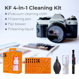 Zestaw czyszczący do optyki K&F Concept Cleaning Kit 4w1