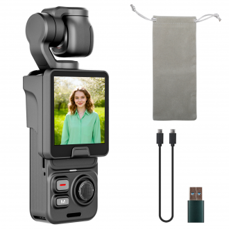 Kamera z gimbalem FeiyuTech Pocket 4 - czarna