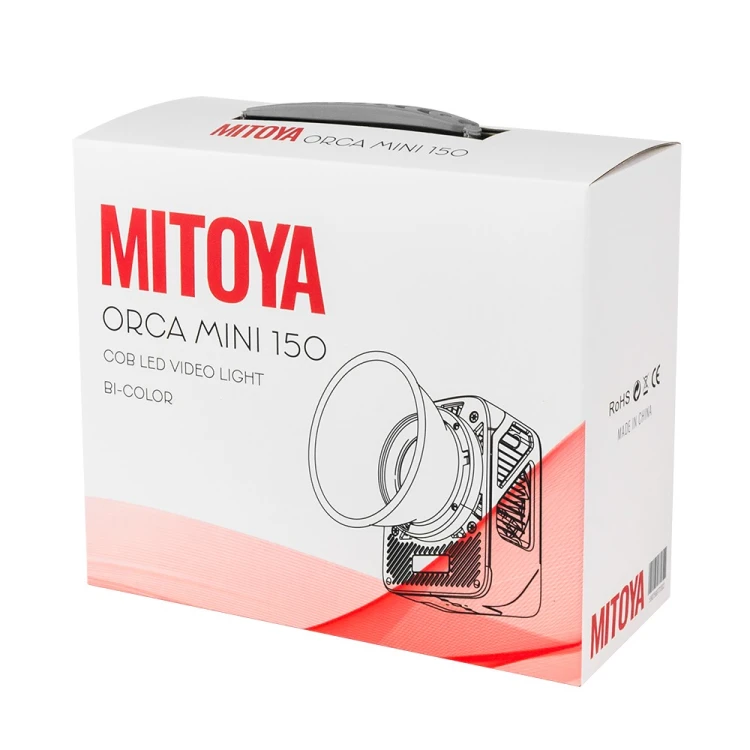 Lampa LED Mitoya Orca MIni 150 Bi-color - Mini Bowens