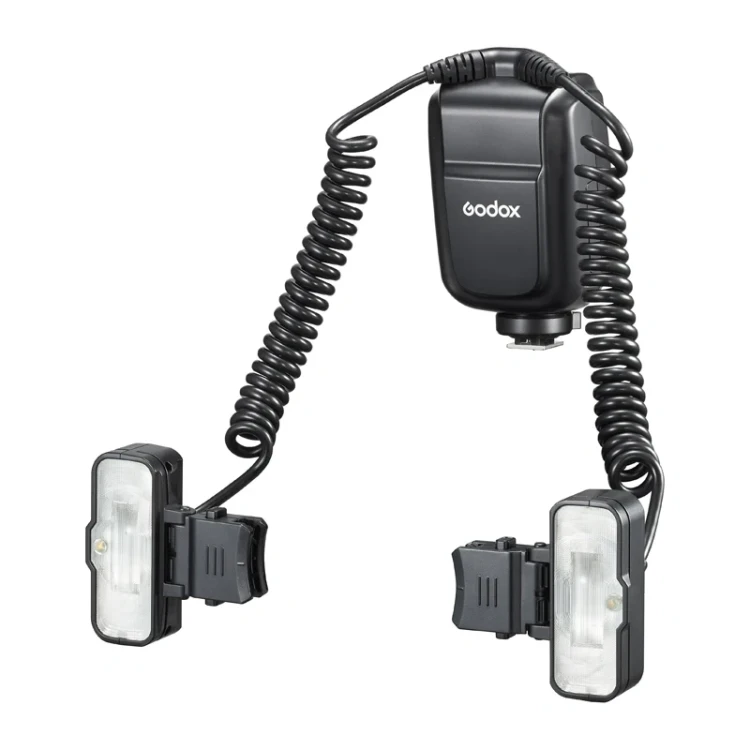 Lampa błyskowa makro z podwójną głowicą GODOX MF-T76 do Sony