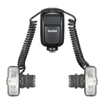 Lampa błyskowa makro z podwójną głowicą GODOX MF-T76 do Nikon