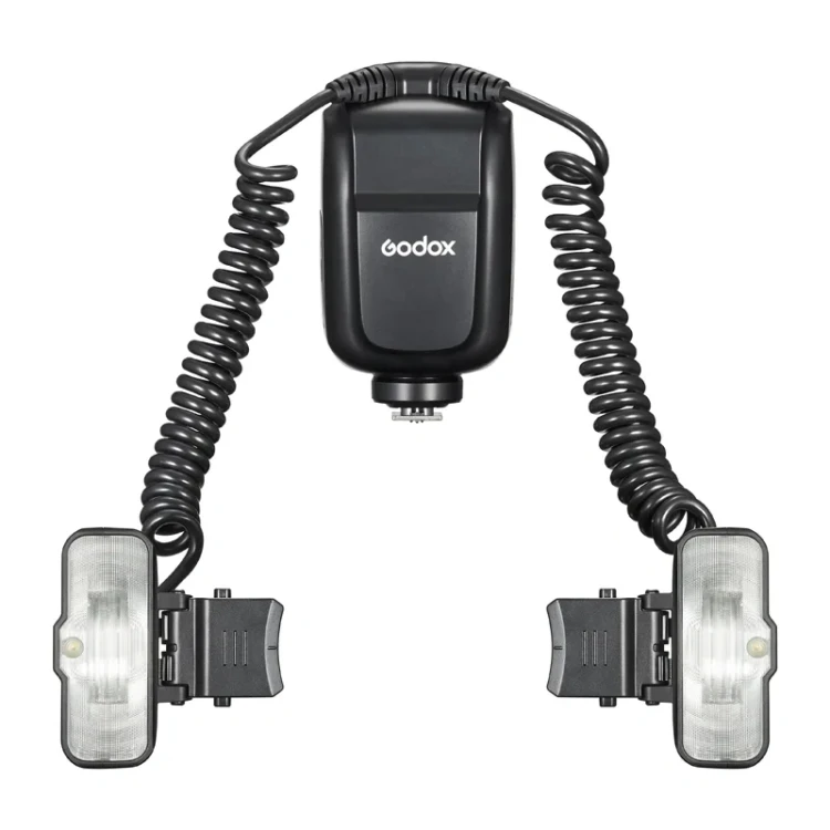 Lampa błyskowa makro z podwójną głowicą GODOX MF-T76 do Canon