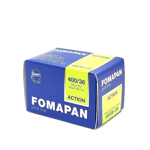 Film fotograficzny czarno-biały Fomapan Action 400 - 36 klatek
