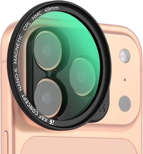 Filtr polaryzacyjny K&F Concept do Iphone 15 PRO, 16 PRO, 17 PRO