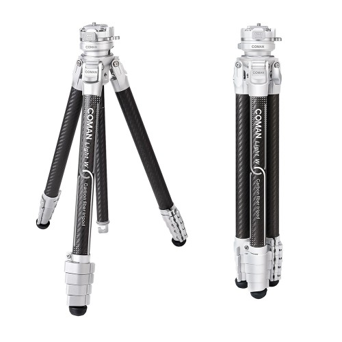 COMAN Light-W Statyw fotograficzny 158cm karbonowy biały