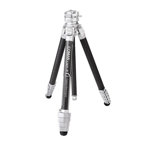 COMAN Light-W Statyw fotograficzny 158cm karbonowy biały