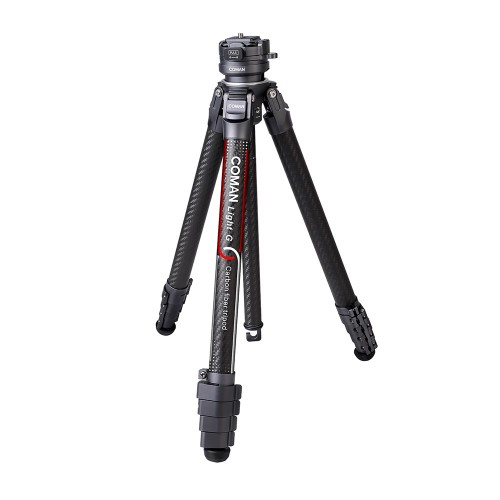 COMAN Light-W Statyw fotograficzny 158cm karbonowy szary