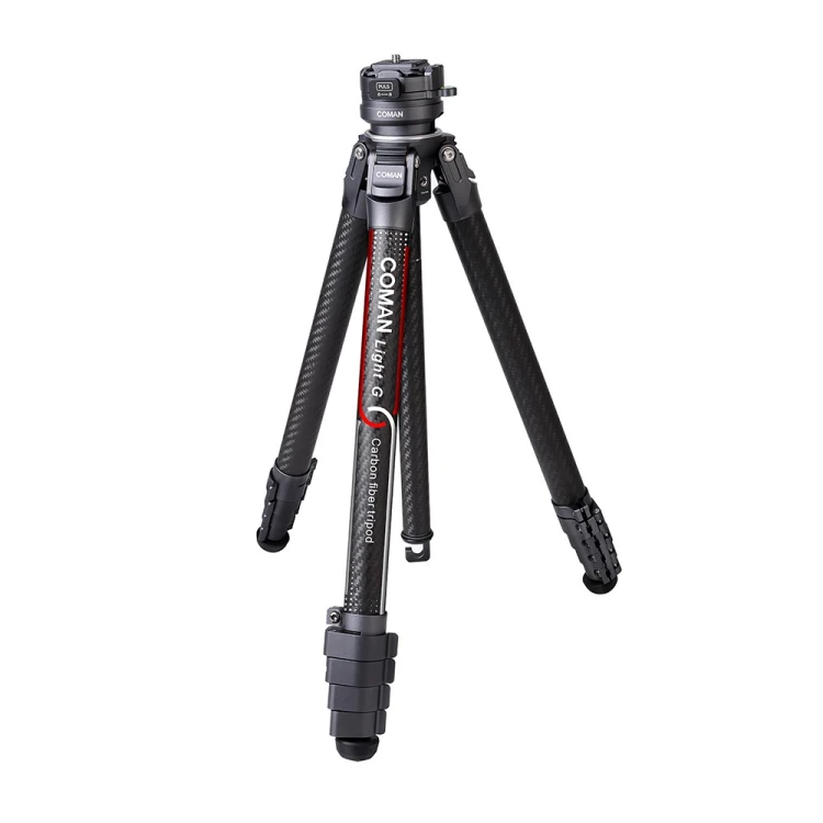 COMAN Light-W Statyw fotograficzny 158cm karbonowy szary