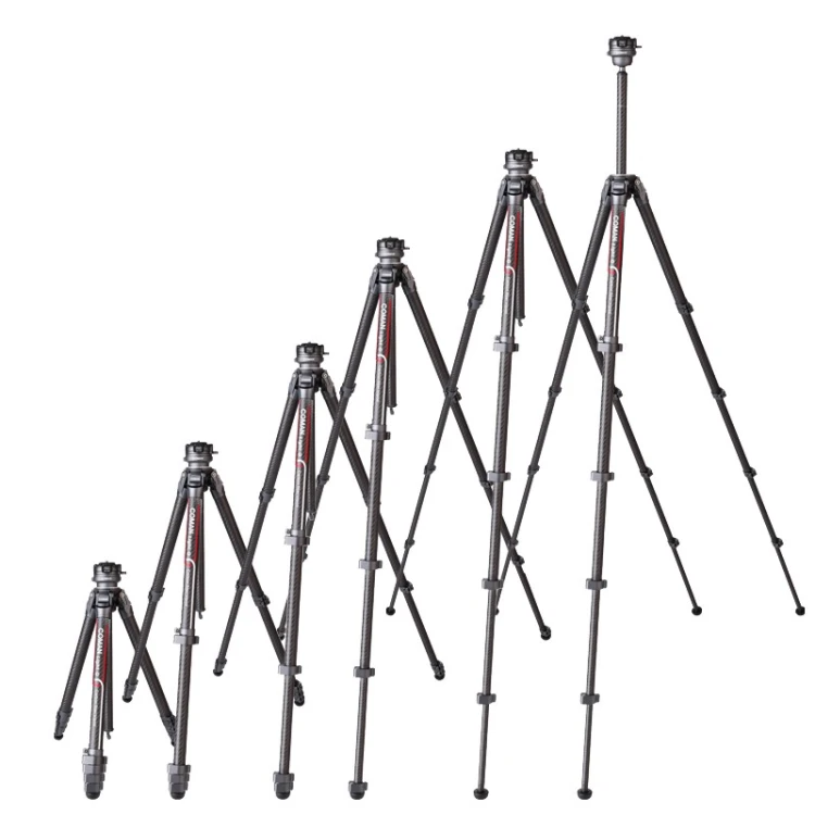 COMAN Light-W Statyw fotograficzny 158cm karbonowy szary